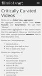 Mobile Screenshot of filmlet.net